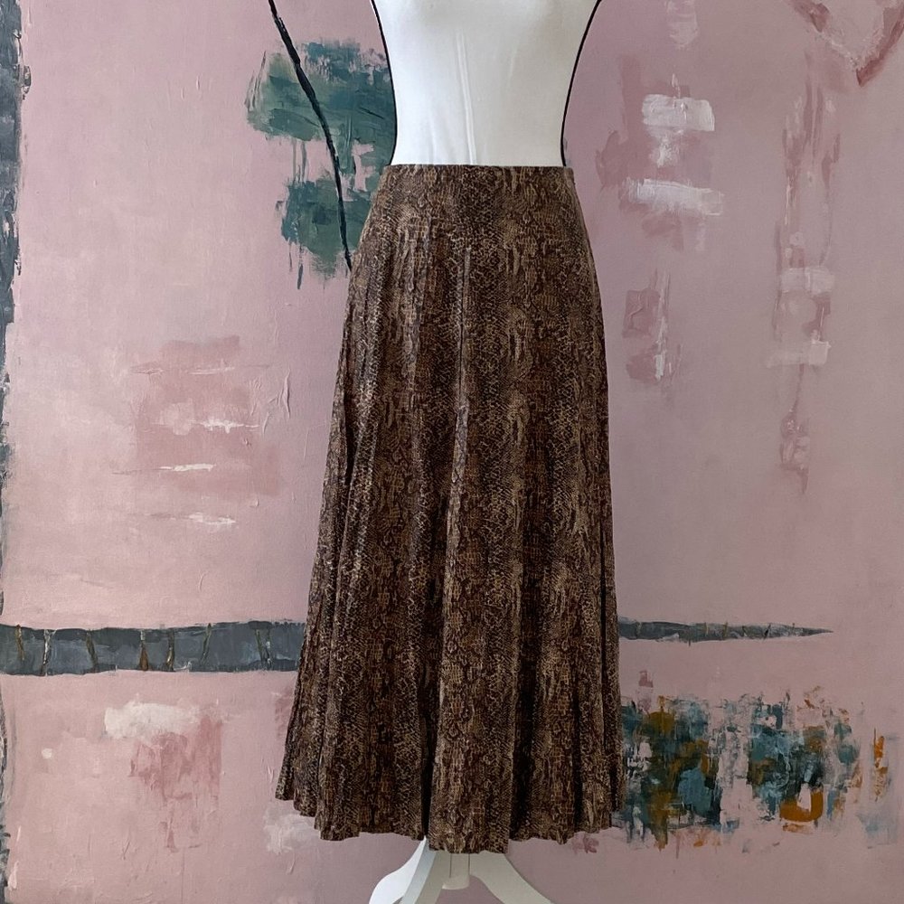 BROWN SKIRT  VINTAGE